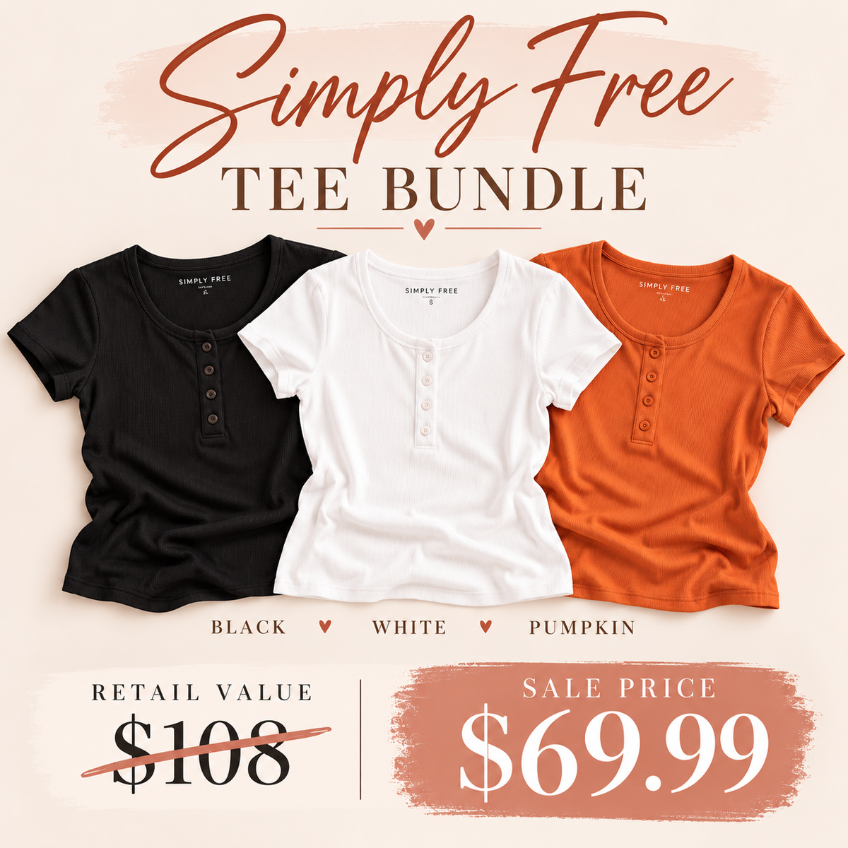 Simply Free Tee Bundle