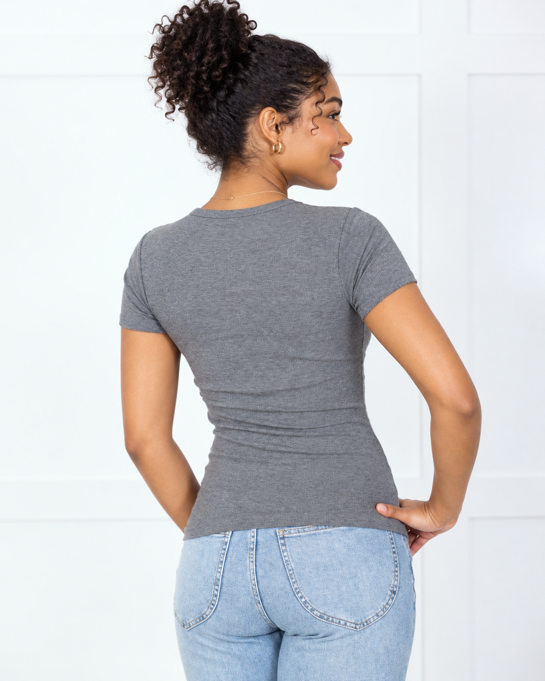 Simply Free V Neck Tee Everyday Colors