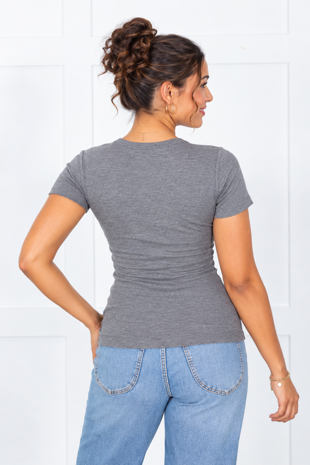 Simply Free V Neck Tee Everyday Colors